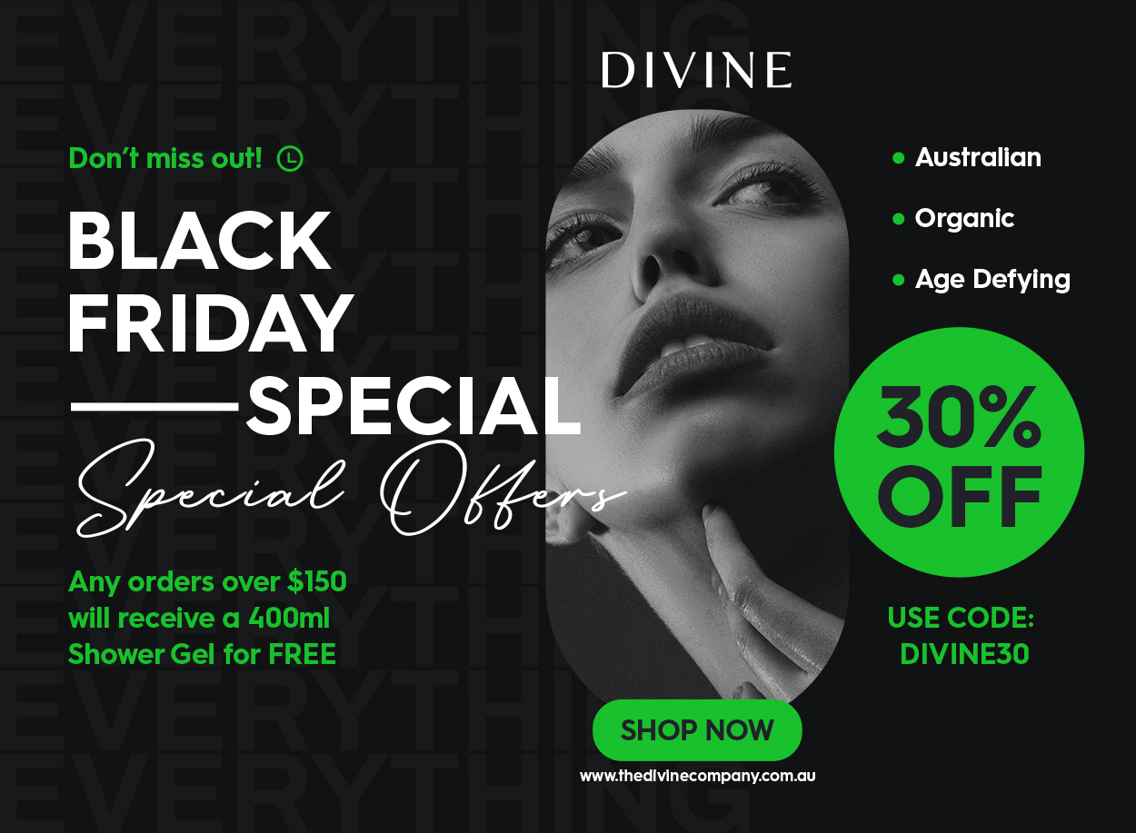 25% of divine woman skincare